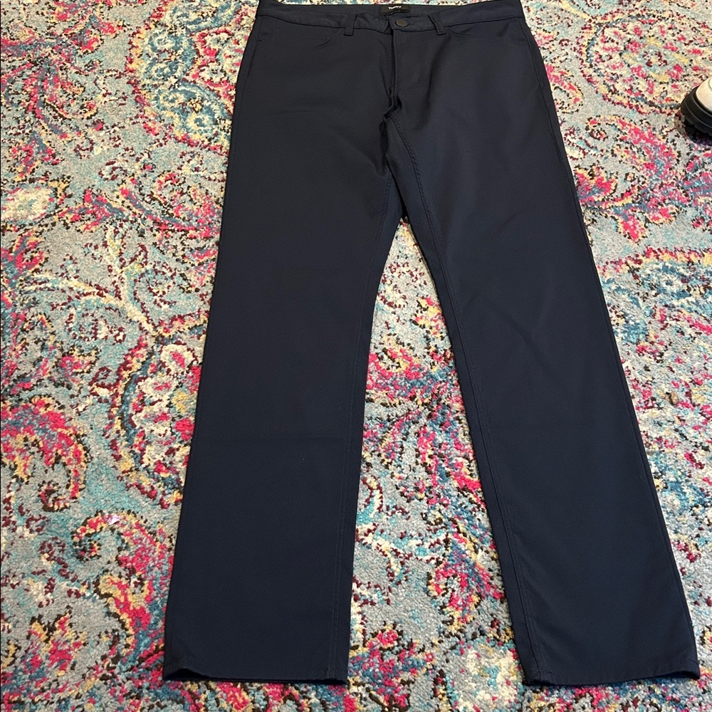 Theory Raffi Slim Fit navy blue‎ pants